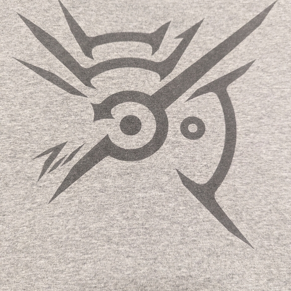 Bethesda Dishonored Logo Grey XL T-shirt - Picture 2 of 3